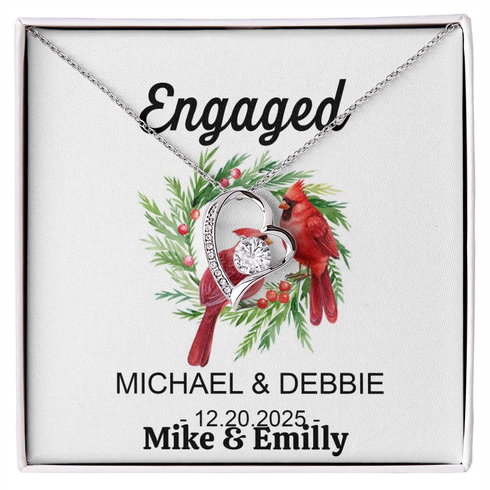 Forever Love Necklace (Rhodium ONLY) + Luxury Box