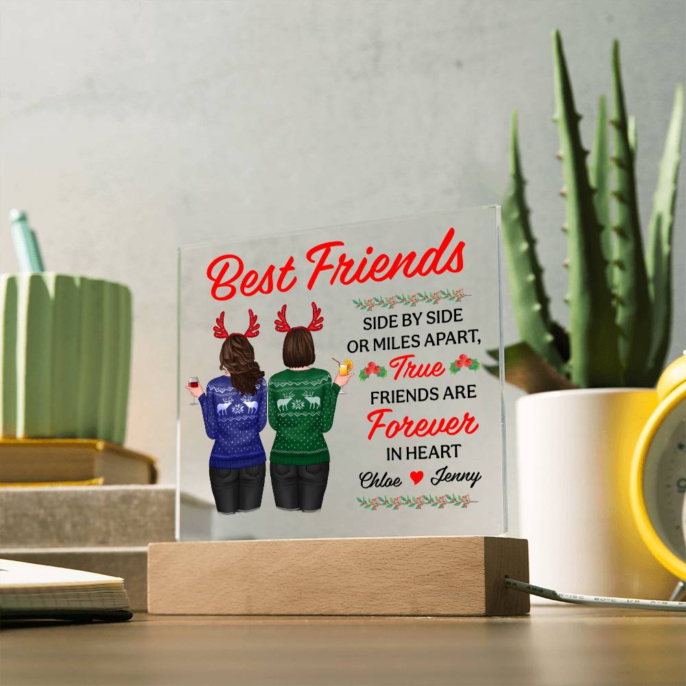 Christmas Sweater Best Friends Decor