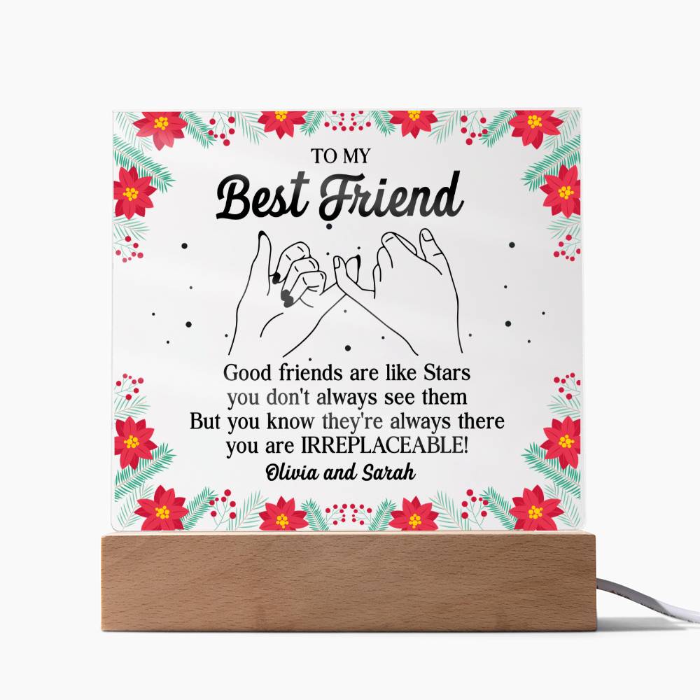 Custom Pinky Promise Decor for Friends