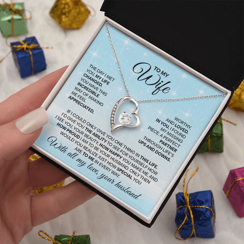 Gift Boxed Forever Love Necklace for Her
