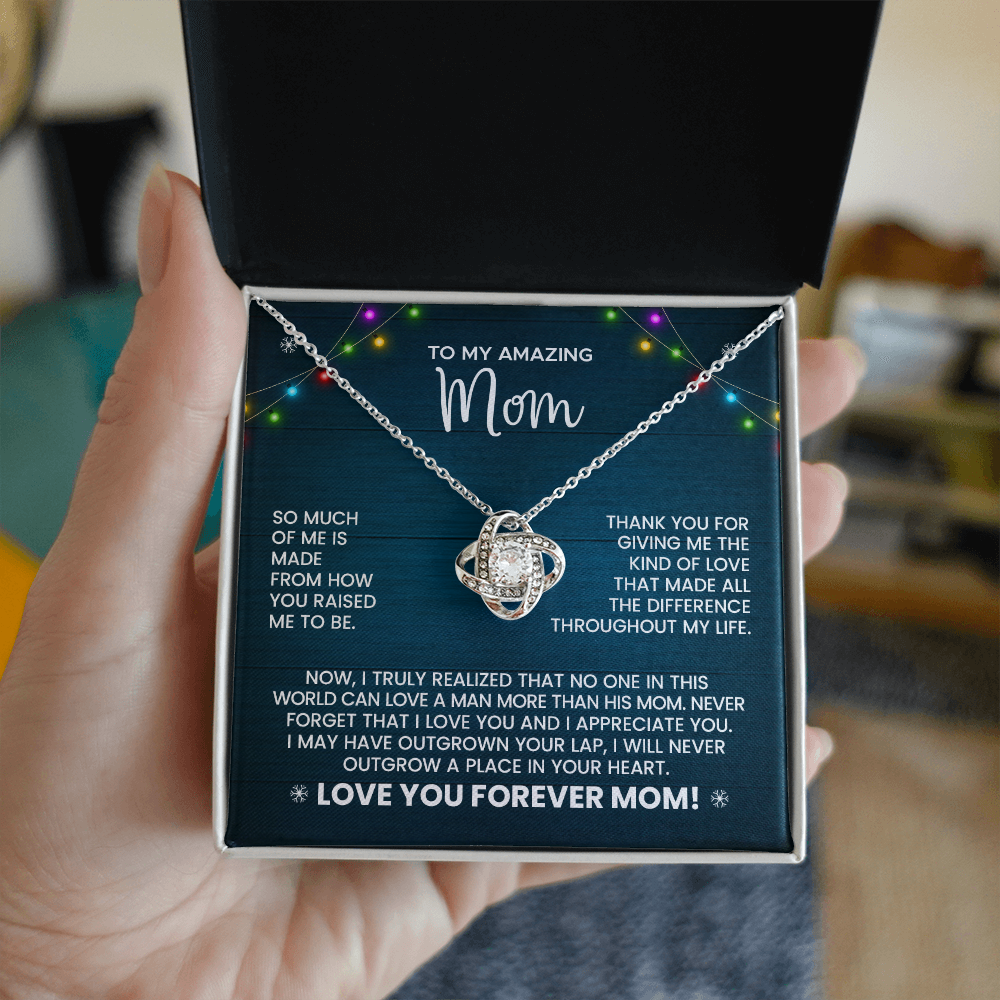 Mom appreciation jewelry with message card