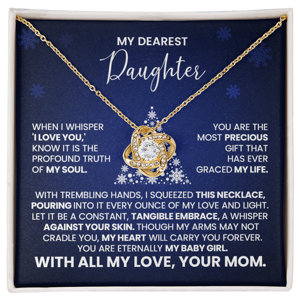 Sentimental Jewelry Gift for Daughter with Message Card