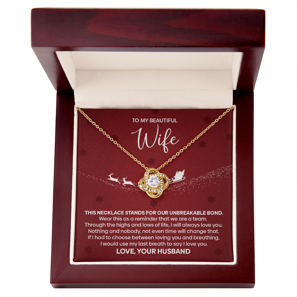 Unbreakable Bond Necklace for Wife