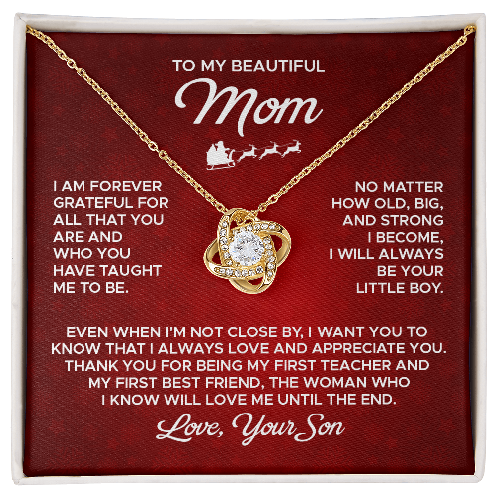 Forever Love Necklace – Heartfelt Gift for Mom from Son