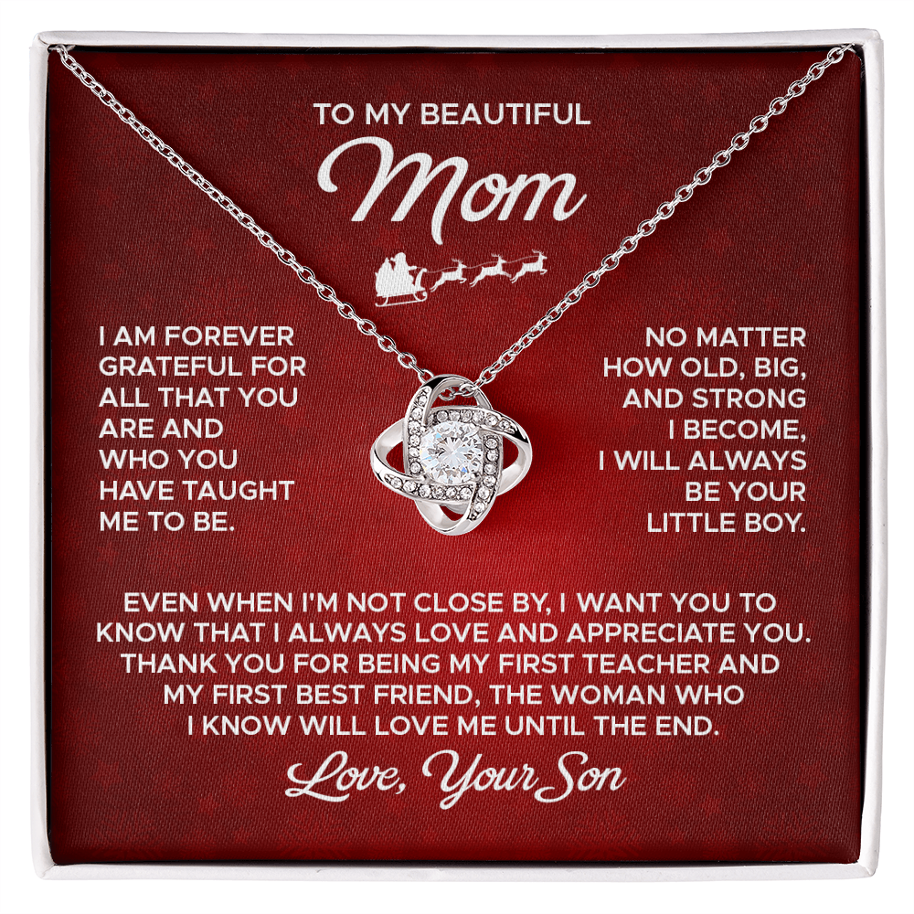 Forever Love Necklace – Heartfelt Gift for Mom from Son