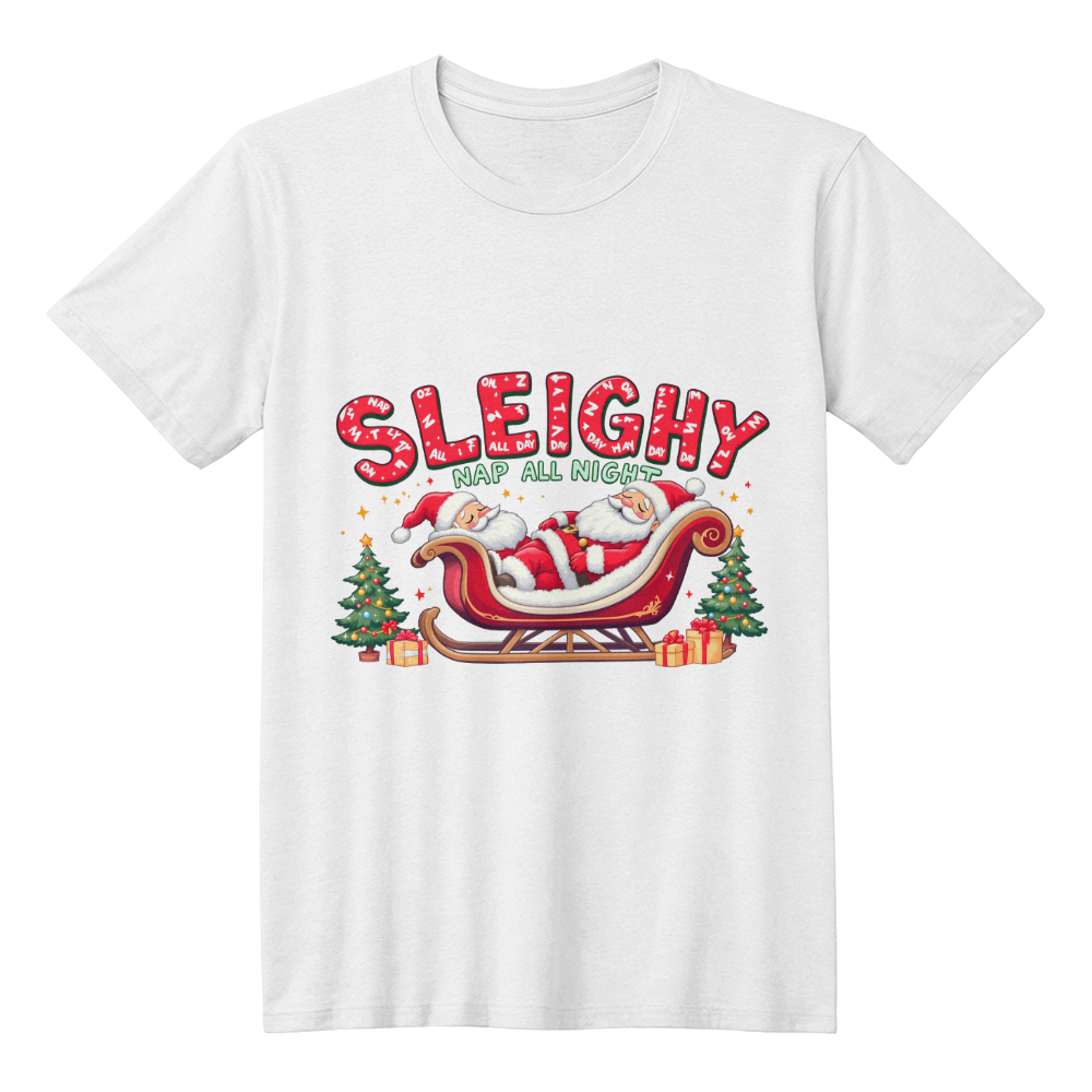 Sleighy - Nap All Night  Unisex T-shirt Front Print