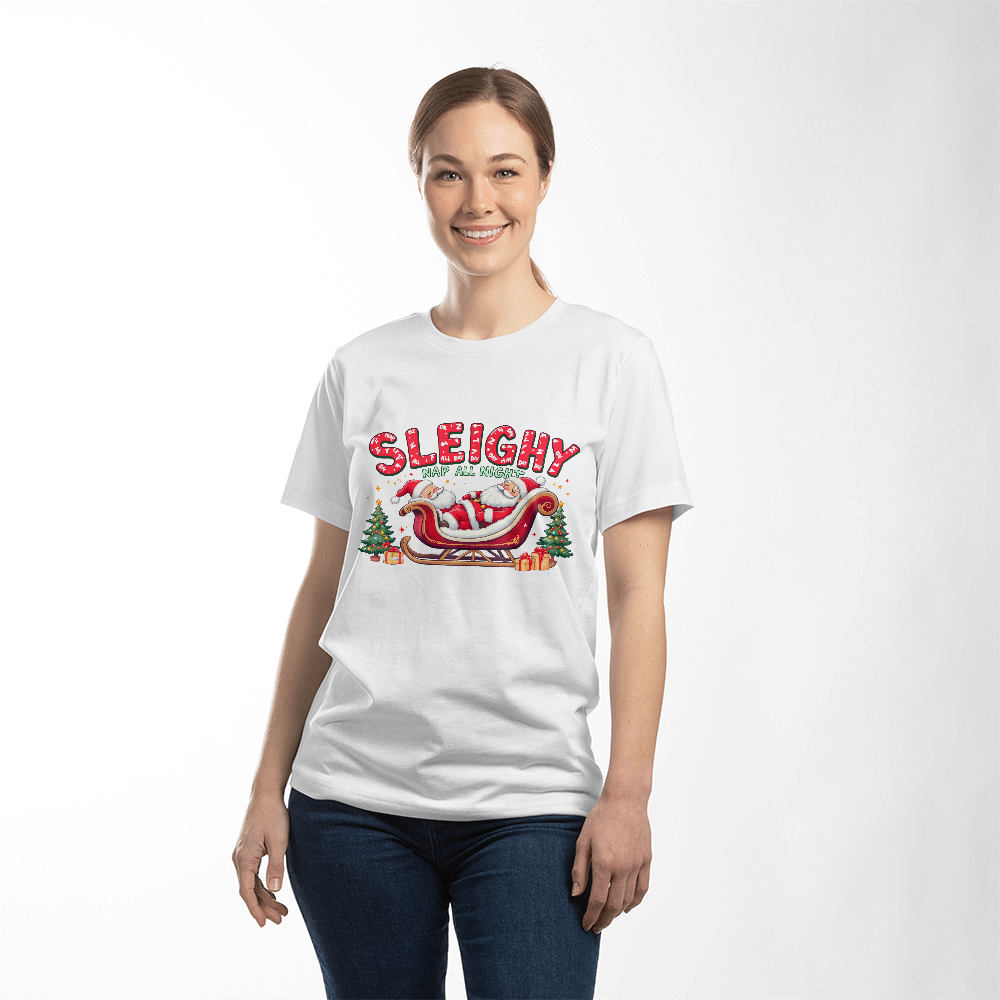 Sleighy - Nap All Night  Unisex T-shirt Front Print