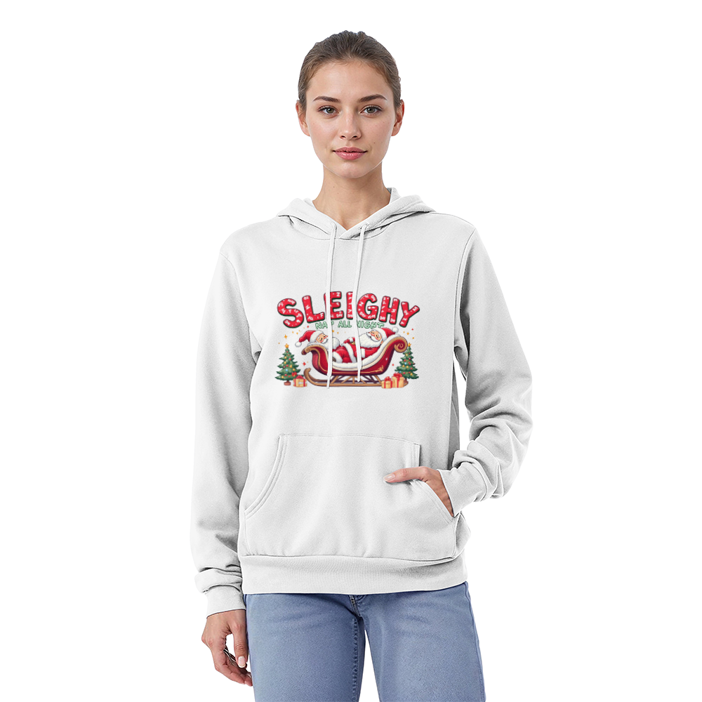 Sleighy - Nap All Night  Unisex Pullover Hoodie Front Print