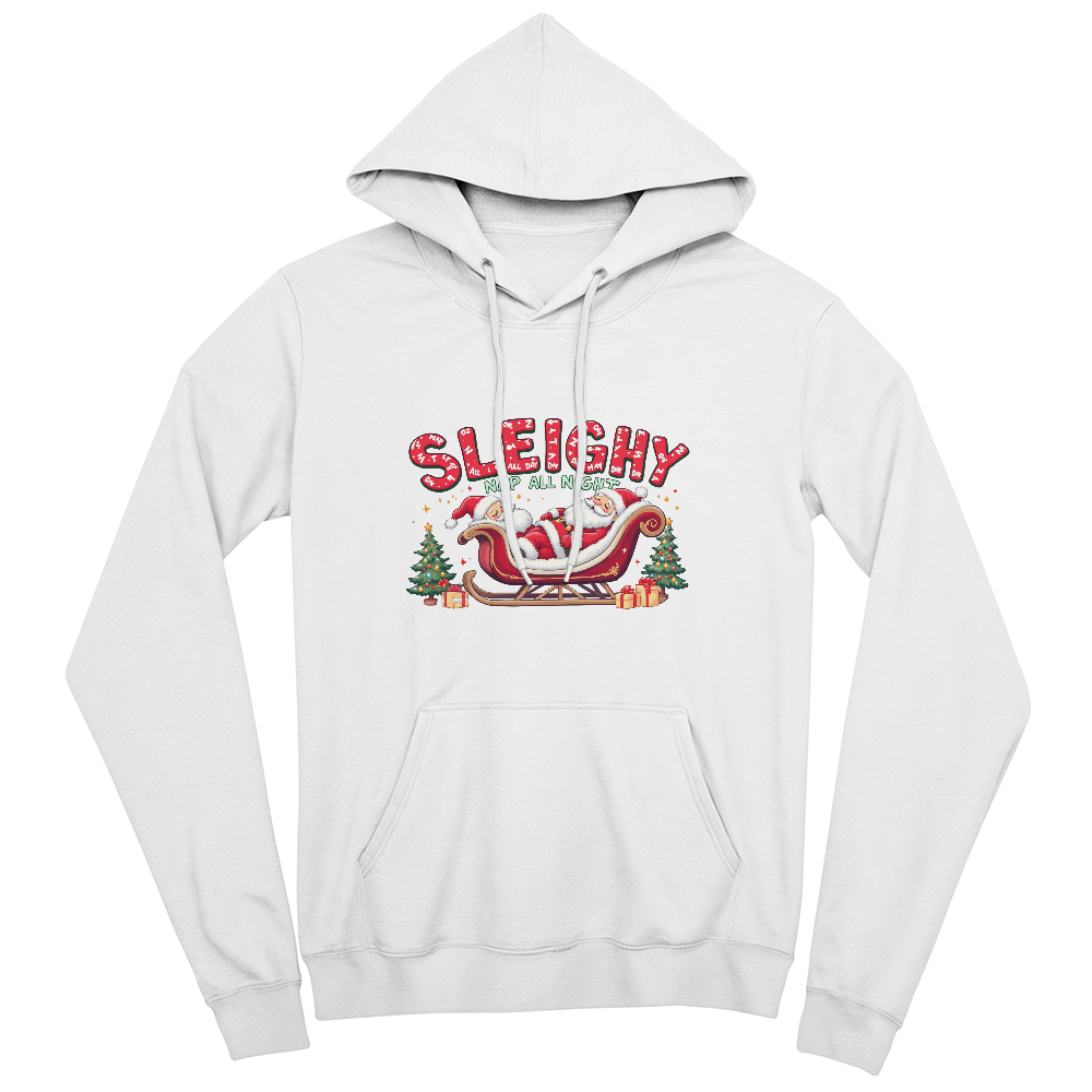 Sleighy - Nap All Night  Unisex Pullover Hoodie Front Print