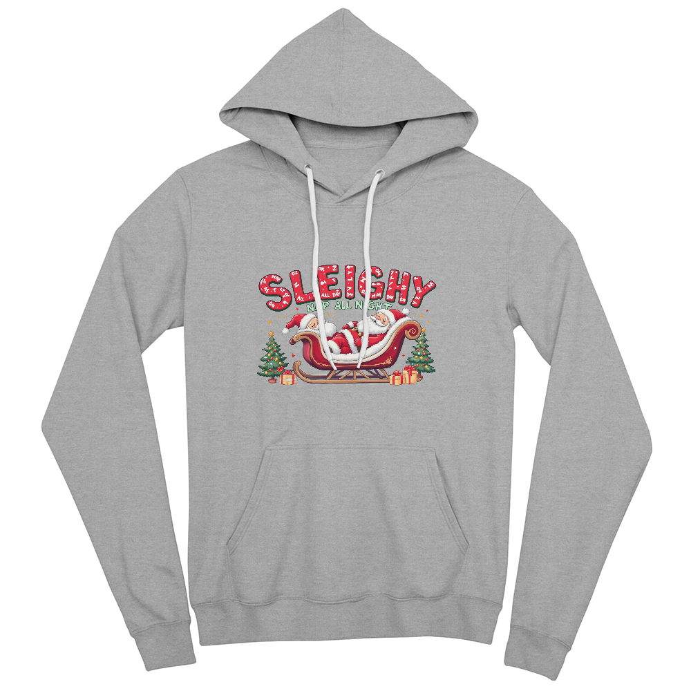 Sleighy - Nap All Night  Unisex Pullover Hoodie Front Print