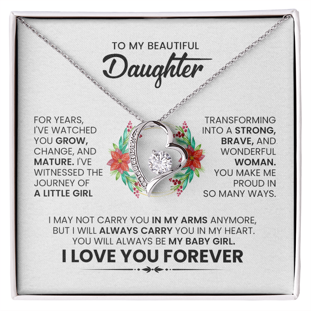 To My Daughter, I Love You, Forever & Always