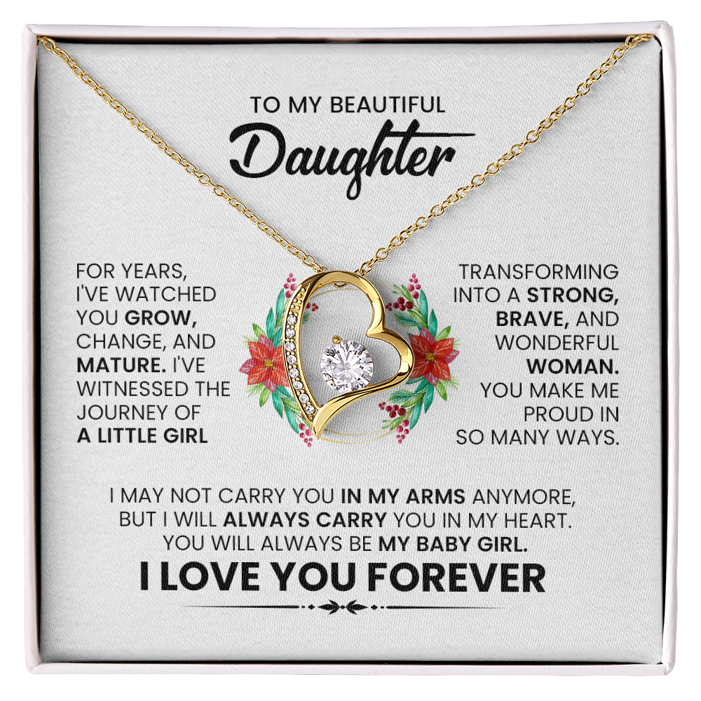 To My Daughter, I Love You, Forever & Always