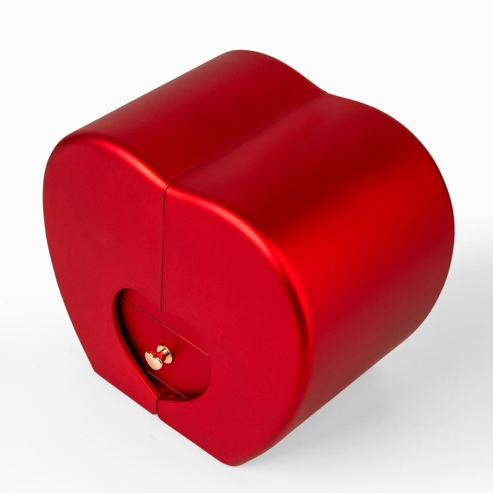 To Our Beautiful Daughter - Forever Love Necklace with Red Heart Rose Box